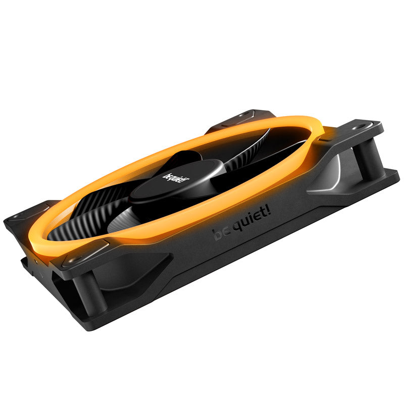 BE QUIET! LIGHT WINGS (BL134) Reverzni 140 mm 4-pin PWM ARGB črn ventilator