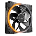 BE QUIET! LIGHT WINGS (BL134) Reverzni 140 mm 4-pin PWM ARGB črn ventilator