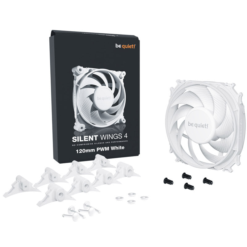 BE QUIET! SILENT WINGS 4 (BL114) 120 mm 4-pinski PWM bel ventilator
