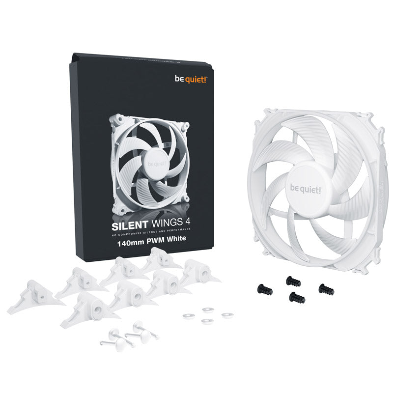 BE QUIET! SILENT WINGS 4 (BL116) 140mm 4-pinski PWM bel ventilator