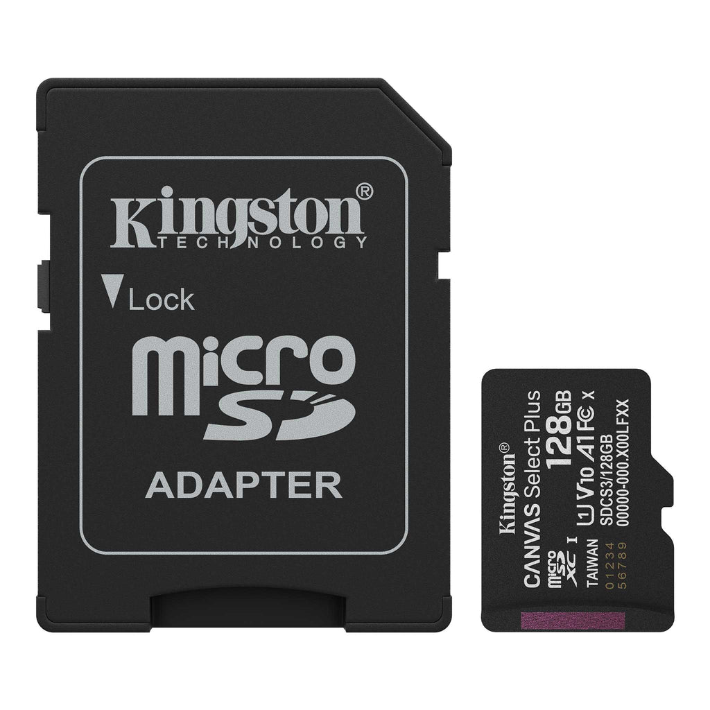 KINGSTON Canvas Select Plus microSD 128GB Class10 UHS-I SD adapter SDCS3/128GB spominska kartica