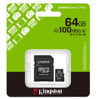 KINGSTON Canvas Select Plus microSD 128GB Class10 UHS-I SD adapter SDCS3/128GB spominska kartica