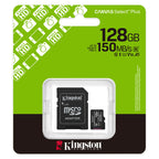KINGSTON Canvas Select Plus microSD 128GB Class10 UHS-I SD adapter SDCS3/128GB spominska kartica