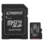 KINGSTON Canvas Select Plus microSD 256GB Class10 UHS-I SD adapter SDCS3/256GB spominska kartica