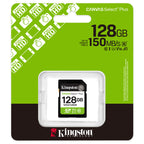 Spominska kartica KINGSTON Canvas Select Plus SD 128 GB, razred 10, UHS-I SDS3/128GB