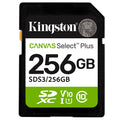 Spominska kartica KINGSTON Canvas Select Plus SD 256GB Class10 UHS-I SDS3/256GB