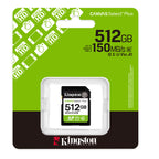 KINGSTON Canvas Select Plus SD 512GB Class10 UHS-I SDS3/512GB pomnilniška kartica