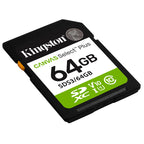 KINGSTON Canvas Select Plus SD 64GB Class10 UHS-I SDS3/64GB pomnilniška kartica