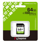 KINGSTON Canvas Select Plus SD 64GB Class10 UHS-I SDS3/64GB pomnilniška kartica