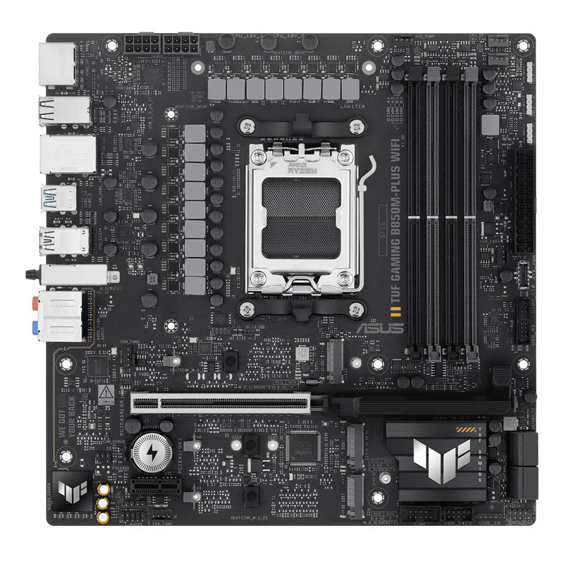ASUS TUF B850M-PLUS WiFi AM5 gaming mATX motherboard