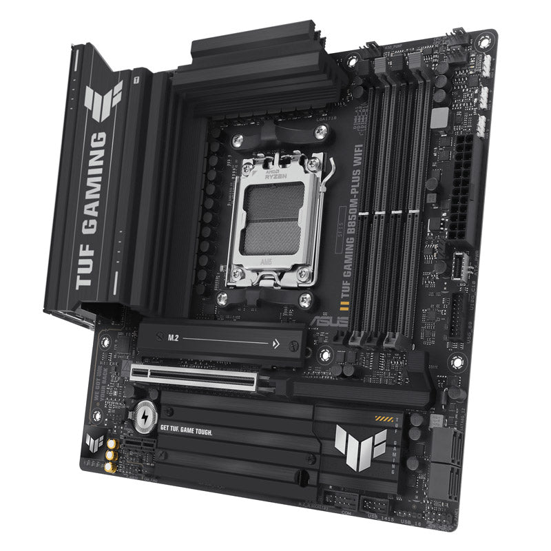 ASUS TUF B850M-PLUS WiFi AM5 gaming mATX motherboard