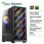 PCPLUS Gamer Ryzen 5 9600X 16GB 1TB SSD RTX 5060 8GB igralni namizni računalnik