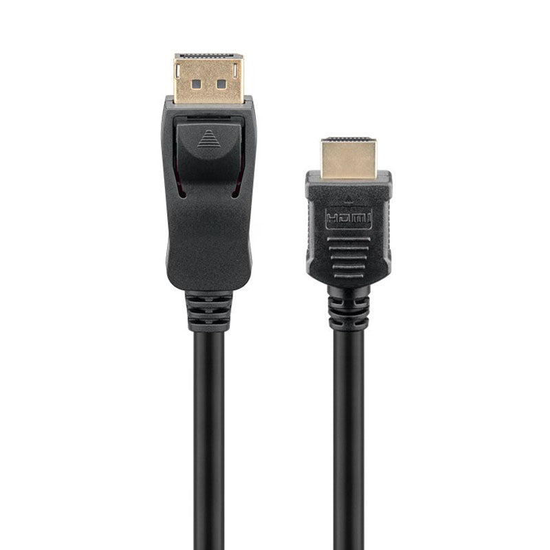GOOBAY DisplayPort in HDMI 1m 4K 60Hz kabel