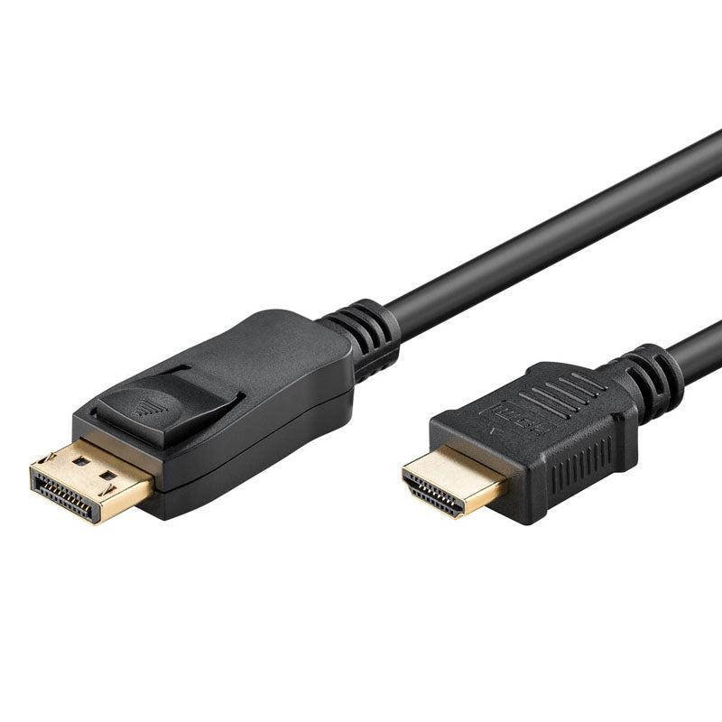 GOOBAY DisplayPort in HDMI 1m 4K 60Hz kabel