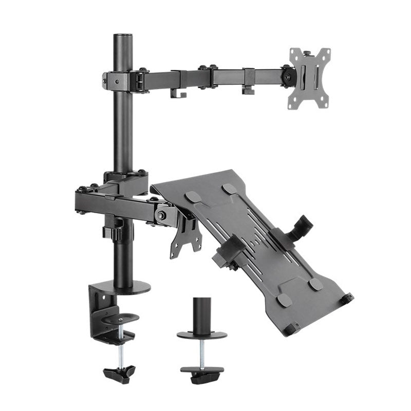 GOOBAY Basic Arm Flex 13-32" 8kg univerzalni namizni nosilec za prenosnik in monitor
