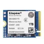 KINGSTON NV3 1TB M.2 PCIe 4.0 2230 SNV3SM3/1T0 SSD