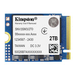 KINGSTON NV3 500GB M.2 PCIe 4.0 NVMe 2230 SSD SNV3SM3/500G