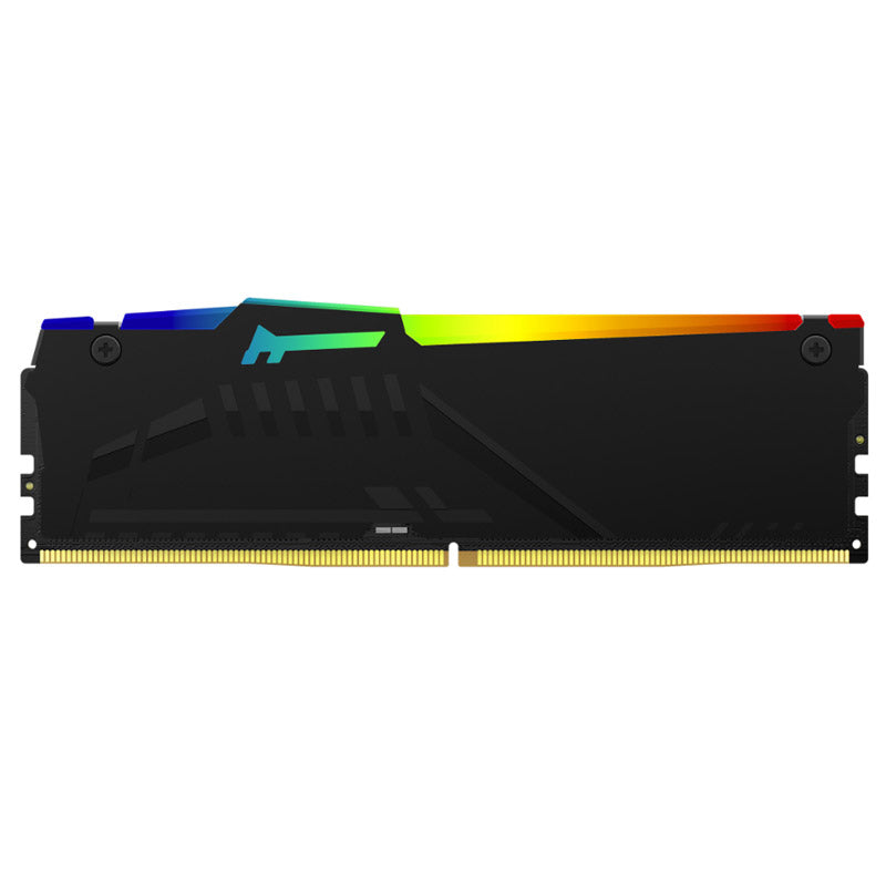 KINGSTON Fury Beast 64GB (2x32GB) 6400MT/s DDR5 CL32 EXPO KF564C32BBEAK2-64 RGB RAM pomnilnik