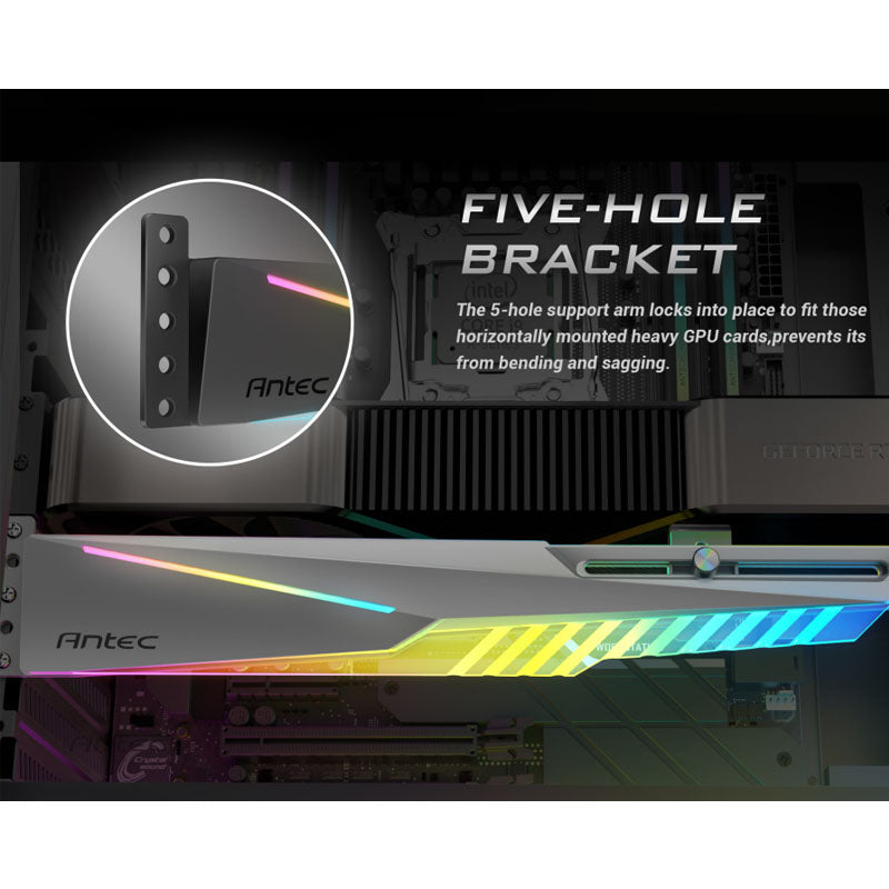 ANTEC DAGGER ARGB bel nosilec grafične kartice