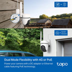 TP-LINK Tapo C501GW FHD Pan/Tilt 4G/LTE motorizirana 360° zunanja nadzorna kamera