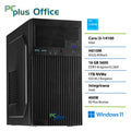 Namizni računalnik PCPLUS e-office i3 14100 16GB DDR5 1TB SSD Windows 11 Home