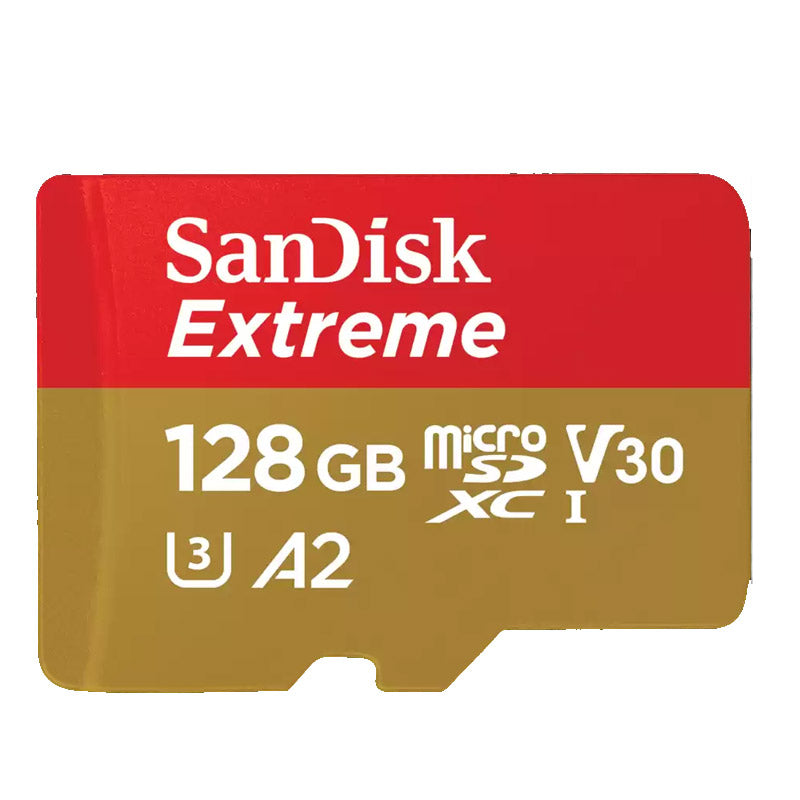 SANDISK Extreme microSDXC 128GB UHS-I 4K UHD SD adapter SDSQXAA-128G-GN6MA pomnilniška kartica