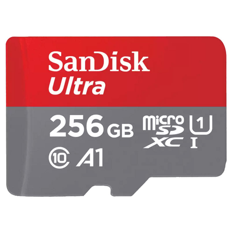 SANDISK Ultra microSDXC 256GB UHS-I FHD SD adapter SDSQUAC-256G-GN6MA spominska kartica