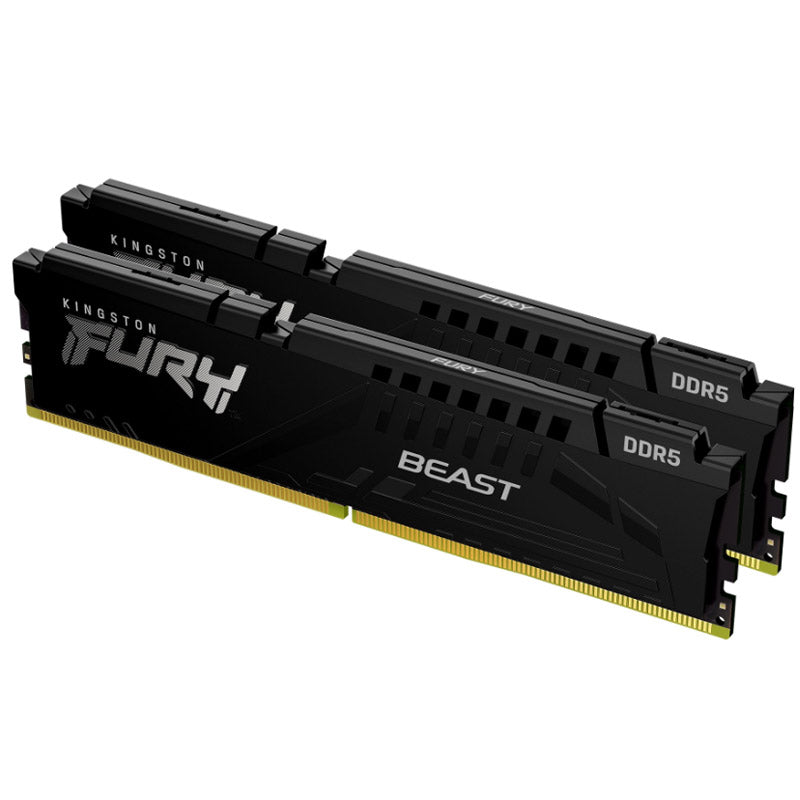 KINGSTON Fury Beast 128GB (2x64GB) 5600MT/s DDR5 CL36 XMP/EXPO KF556C36BBEK2-128 RAM pomnilnik