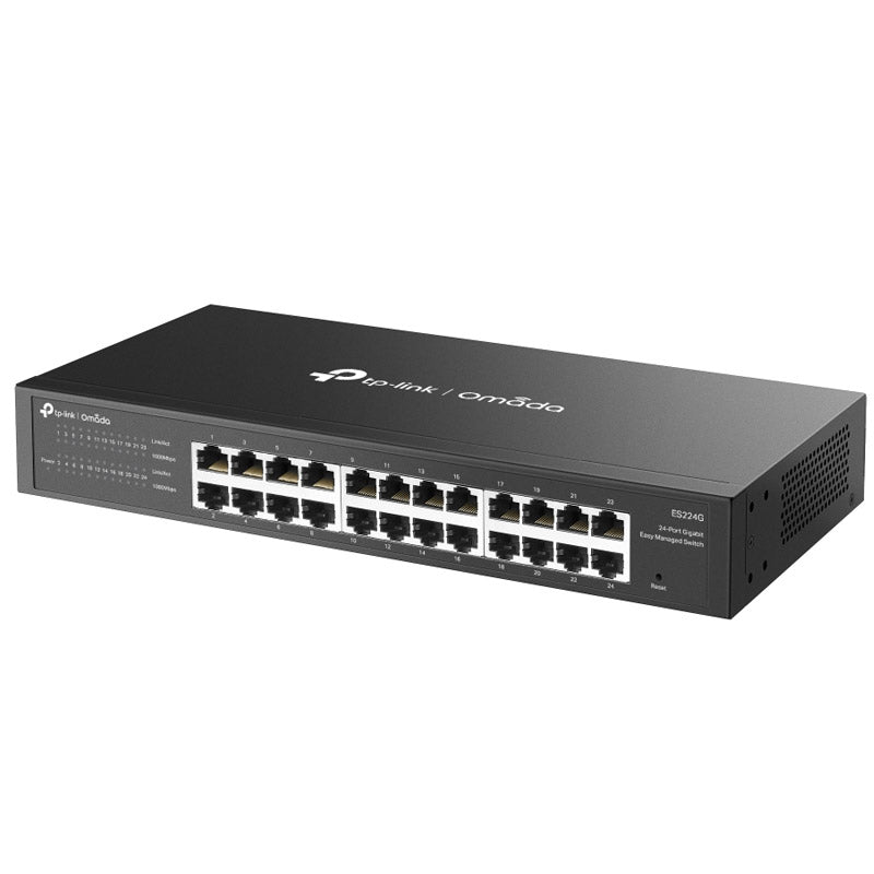 TP-LINK Omada ES224G 24-portno Gigabit RJ45 upravljano mrežno stikalo