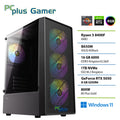 PCPLUS Gamer Ryzen 5 8400F 16GB 1TB RTX 5050 8GB Windows 11 Home igralni namizni računalnik