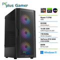 PCPLUS Gamer Ryzen 7 5700 16 GB 1 TB SSD RTX 5050 8 GB Windows 11 Home namizni igričarski računalnik
