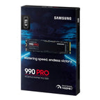SAMSUNG 990 PRO 4TB M.2 PCIe 4.0 NVMe MZ-V9P4T0BW SSD