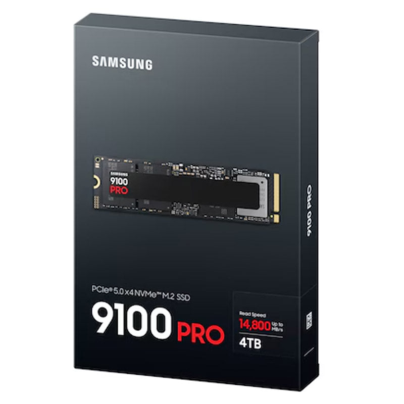SAMSUNG 9100 PRO 4TB M.2 PCIe 5.0 NVMe MZ-VAP4T0BW SSD