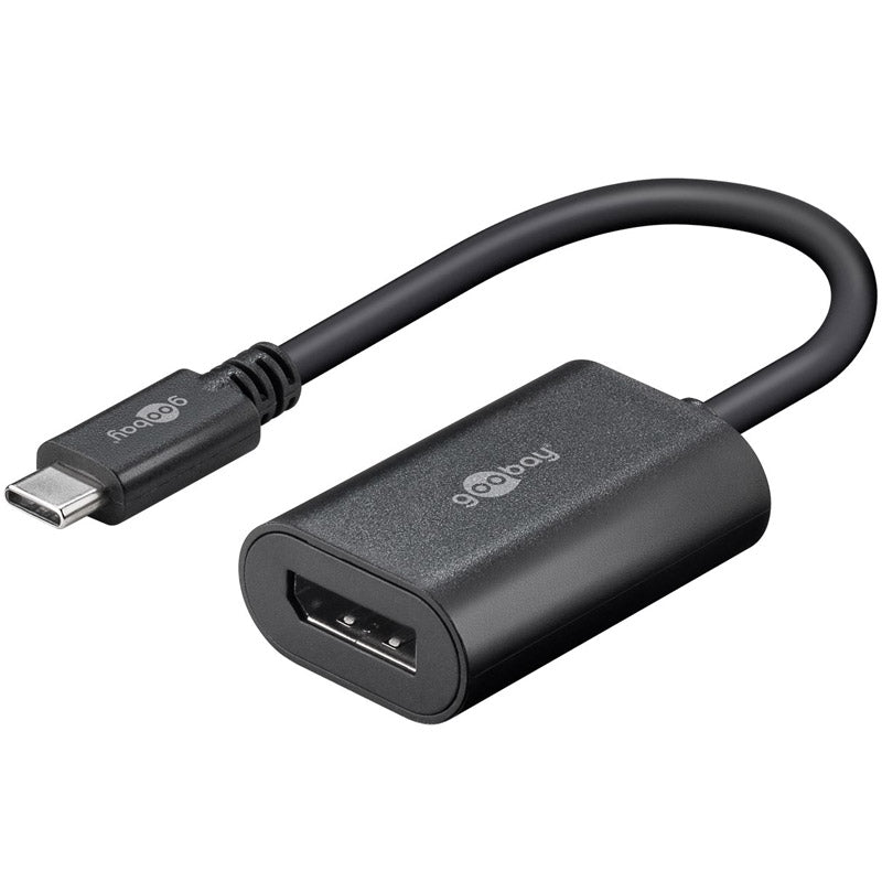 GOOBAY USB-C na DisplayPort 4K črn adapter