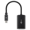 GOOBAY USB-C na DisplayPort 4K črn adapter