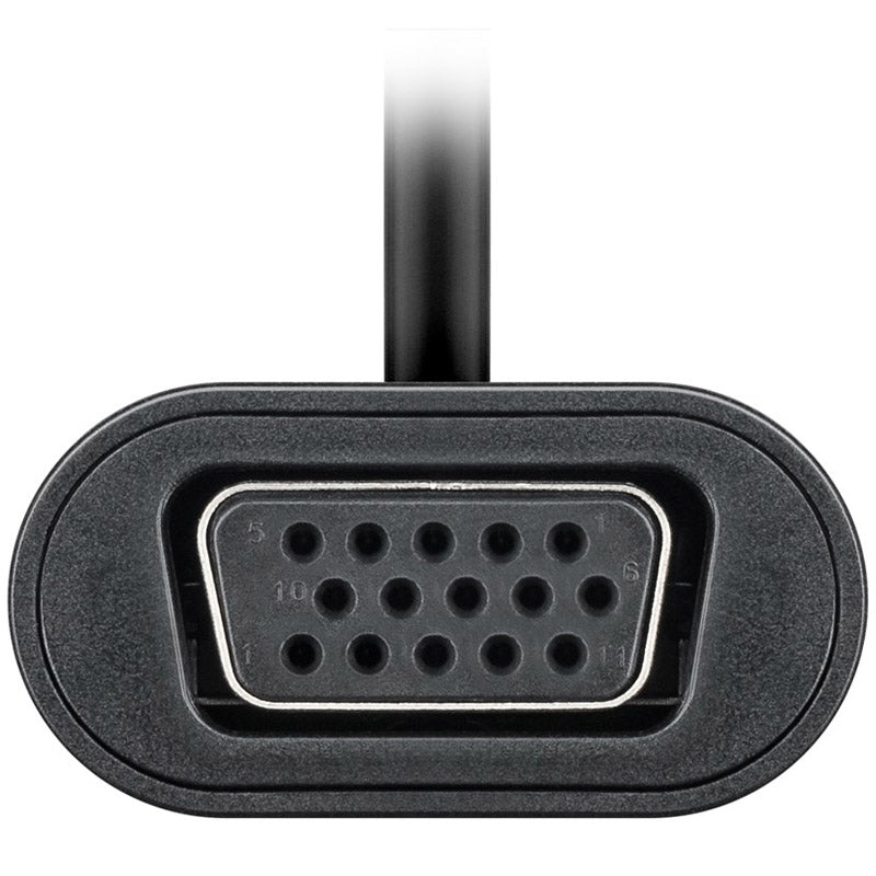 GOOBAY USB-C na VGA FHD črn adapter