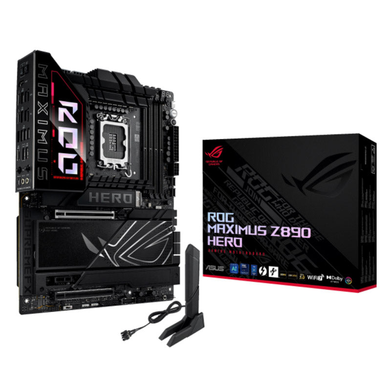 ASUS ROG MAXIMUS Z890 HERO GAMING WIFI LGA1851 DDR5 RGB igralna ATX matična plošča