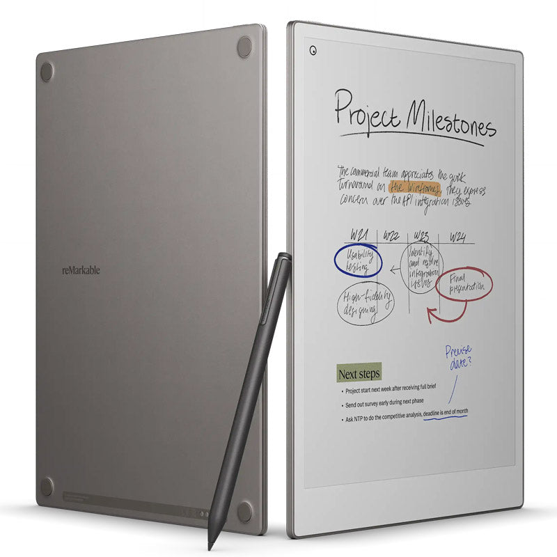 reMarkable Paper Pro 11,8" 64GB + Marker PLUS pisalo + Book Folio Premium leather rjav
