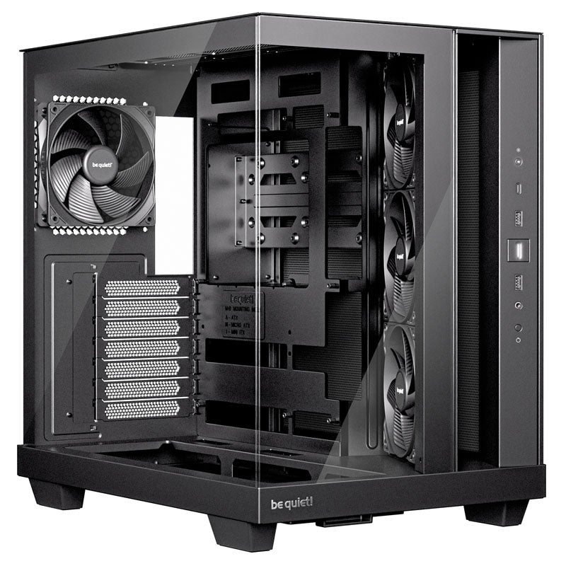 BE QUIET! Light Base 500 (BGW83) midi-ATX ohišje z oknom, črno