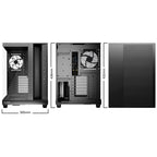 BE QUIET! Light Base 500 LX (BGW85) midi-ATX RGB okno črno ohišje