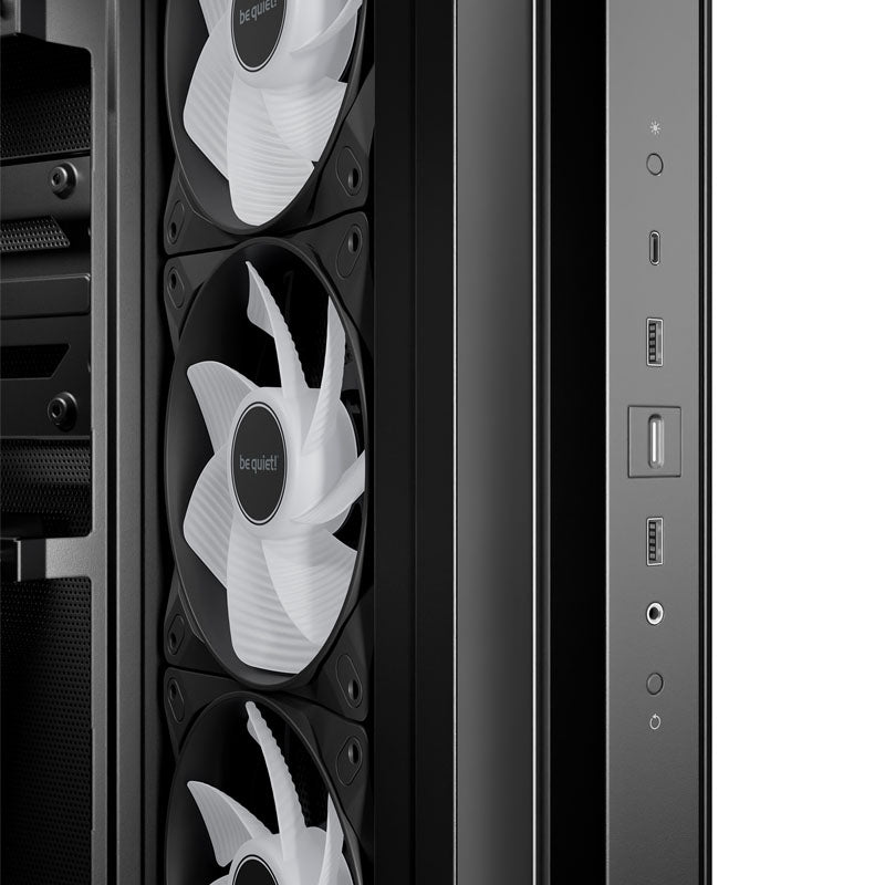 BE QUIET! Light Base 500 LX (BGW85) midi-ATX RGB okno črno ohišje