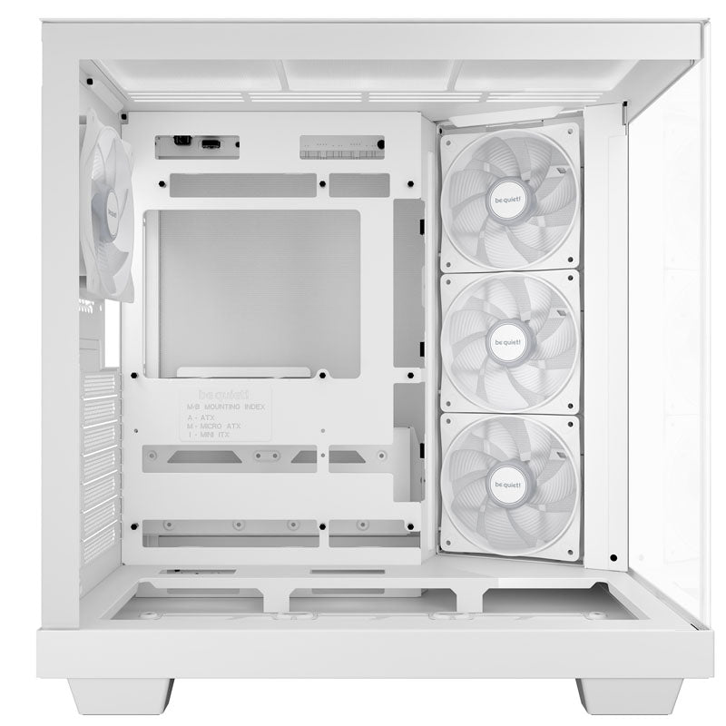 BE QUIET! Light Base 500 LX (BGW86) midi-ATX RGB okno belo ohišje
