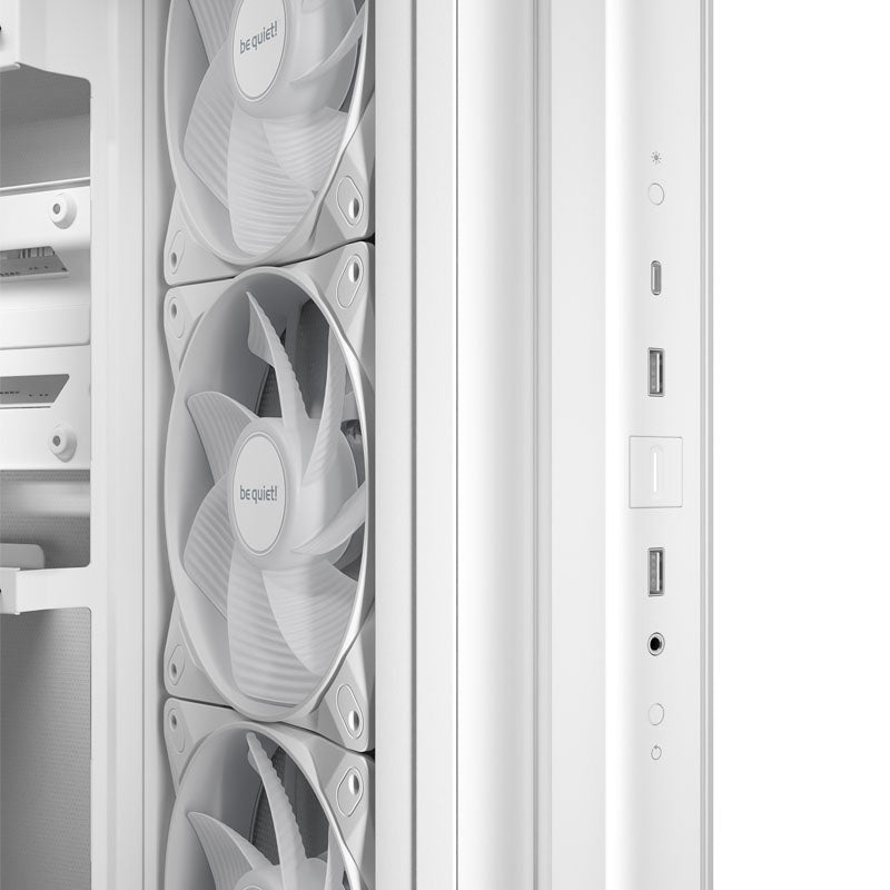 BE QUIET! Light Base 500 LX (BGW86) midi-ATX RGB okno belo ohišje