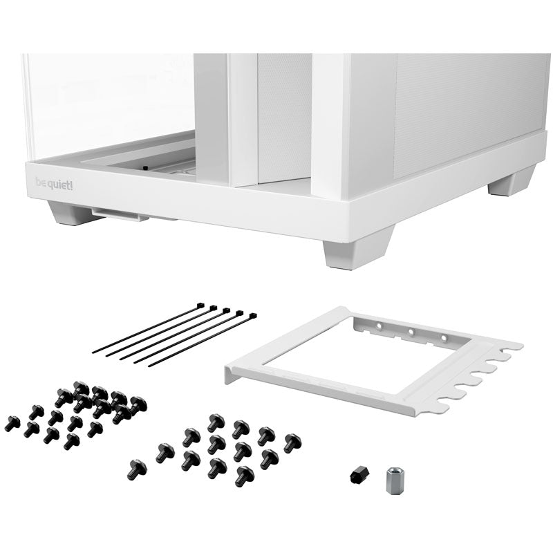 BE QUIET! Light Base 500 LX (BGW86) midi-ATX RGB okno belo ohišje