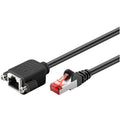 GOOBAY S/FTP (PiMF) CAT 6 3m črn omrežni dodatni kabel