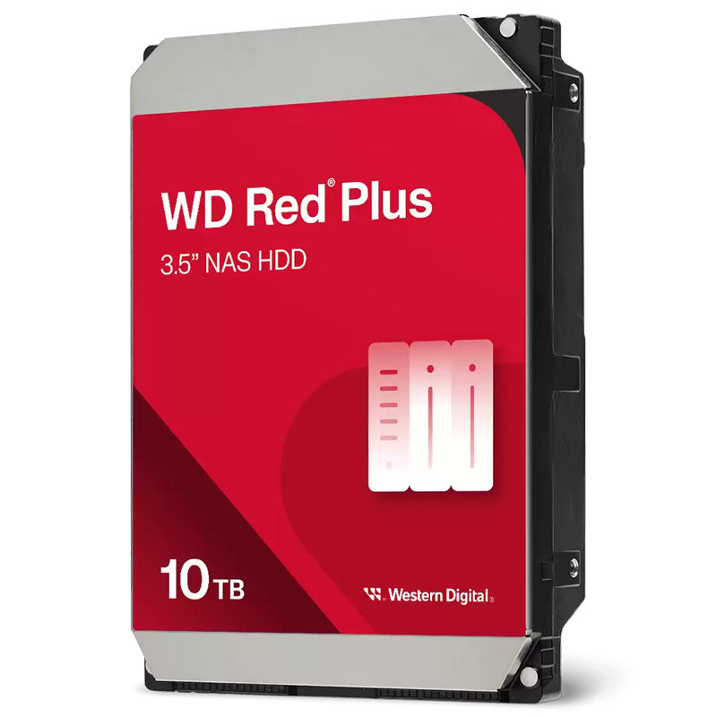 WD Red Plus 10TB 3,5" SATA3 512MB 7200rpm NAS trdi disk WD100EFGX