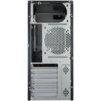 INTER-TECH IT-8862 PLAID midi-ATX črno ohišje