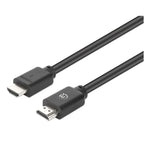 MANHATTAN High Speed ​​HDMI (M/M) 4K 60Hz 22,5m z Ethernet pozlačen črn kabel