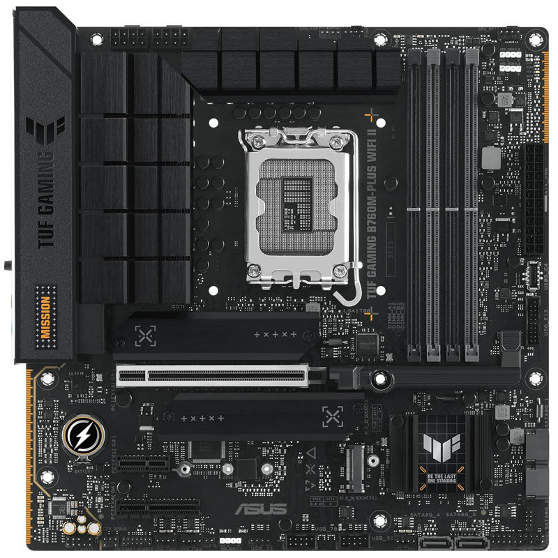 ASUS TUF B760M-PLUS WiFi II LGA1700 DDR5 gaming mATX matična plošča