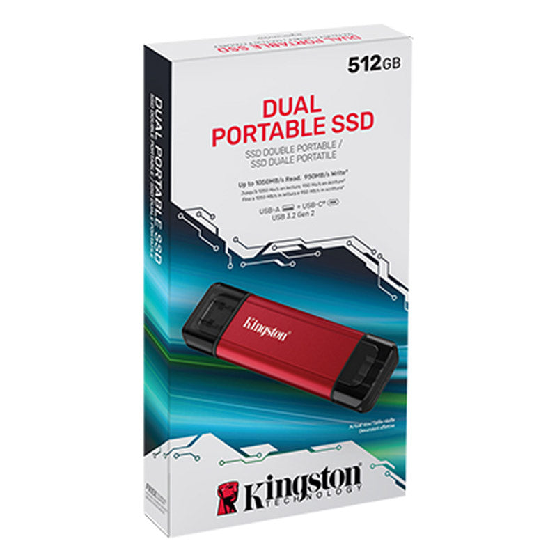 KINGSTON Duo 512GB USB-C in Type-A SPSD/512GB zunanji SSD
